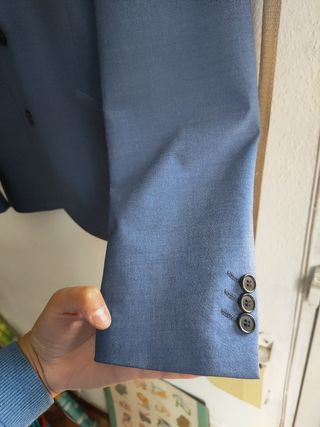 Excelente Traje azul Americana 50 y pantalón 32