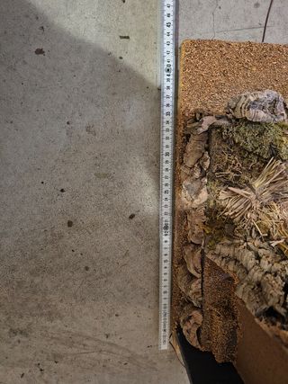 Presepe artigianale in sughero