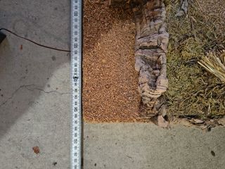 Presepe artigianale in sughero