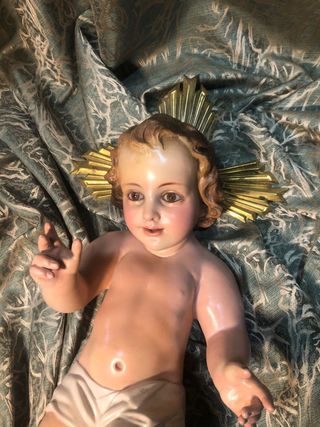 Niño Jesús antiguo 48cm