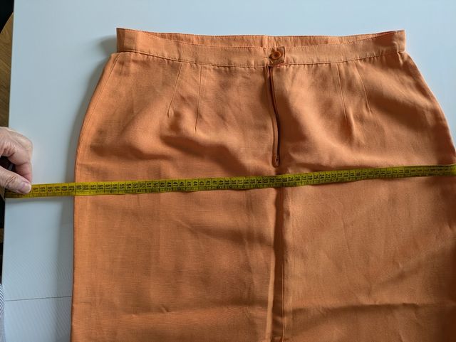 Tailleur Marina Rinaldi arancio tg 8