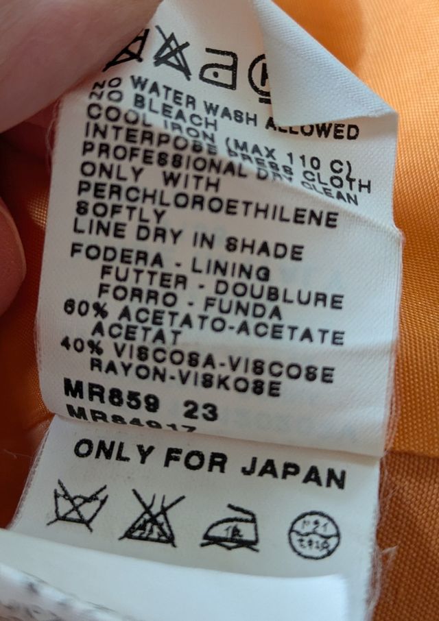 Tailleur Marina Rinaldi arancio tg 8