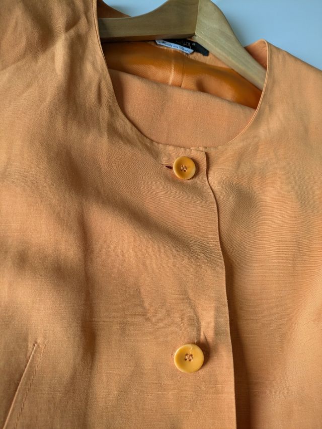 Tailleur Marina Rinaldi arancio tg 8