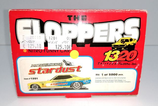 PLYMOUTH DRAGSTER STARDUST FUNNY CAR FLOPPERS 1:24
