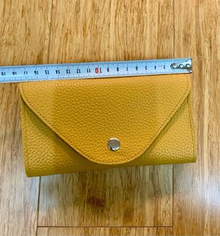 Bolso cintura mostaza de piel