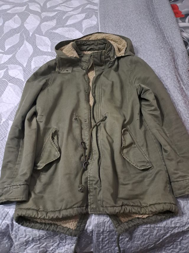 Parka verde oliva tg.L