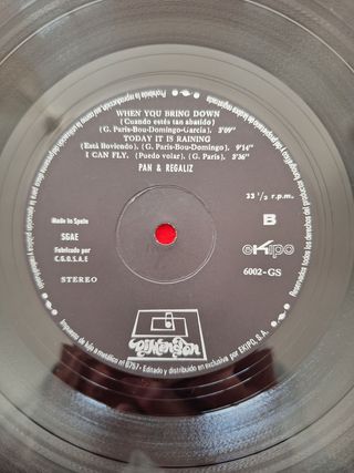 Vinilo LP Pan & Regaliz
