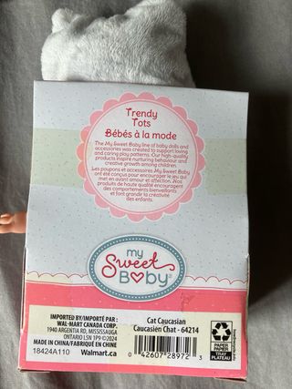 Muñeca My Sweet Baby Kitty