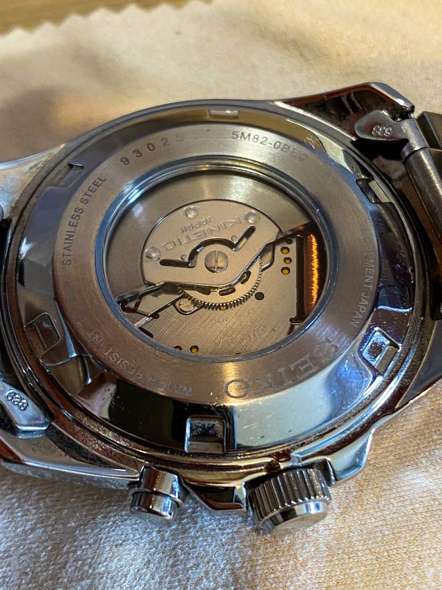 Seiko kinetic Sport SKA783P1 full set