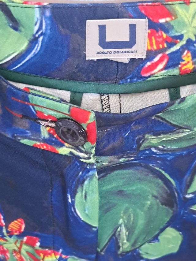 Elegante pantalón precioso estampado