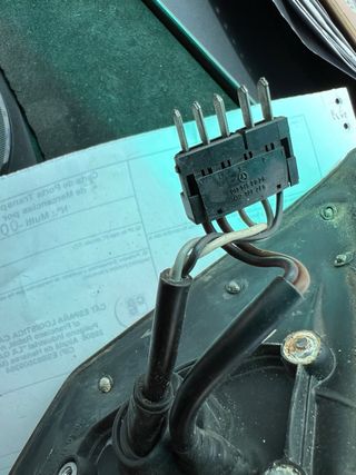 Retrovisor izq. eléctrico Mercedes W124