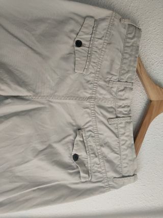 Chinos Talla 31 EUR 40 color Beige claro ZARA