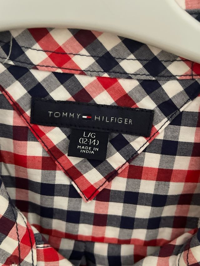 Camisa Tommy Hilfiger niño (L/G)