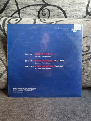 Vinilo The Bubble - Keep On Movin'