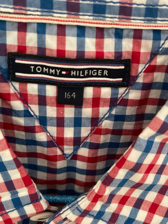 Camisa Tommy Hilfiger niño cuadros