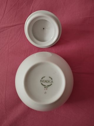 Azucarero de porcelana Bidasoa  Vintage