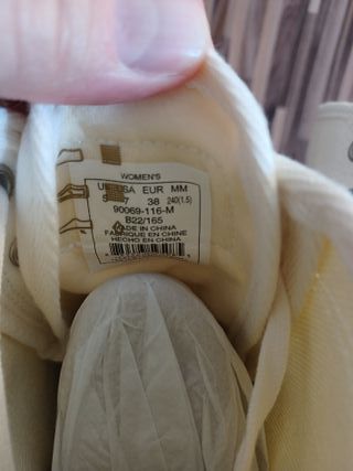 PALLADIUM botines Pallabrousse, talla 38 plantilla