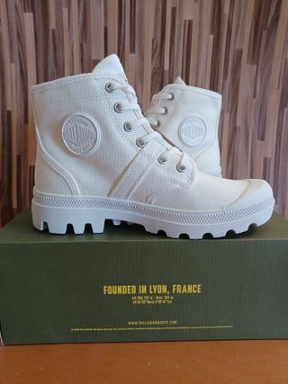 PALLADIUM botines Pallabrousse, talla 38 plantilla