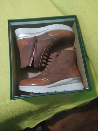 Botines Mujer Marrón