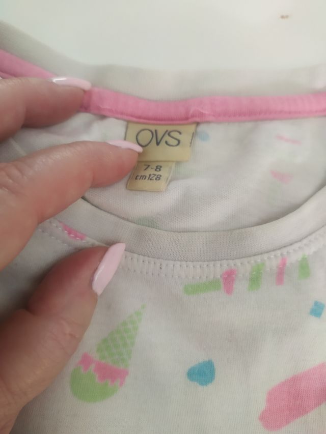 SET PIGIAMI BIMBA 7-8 ANNI