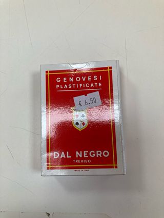 Carte Genovesi Plastificate Dal Negro