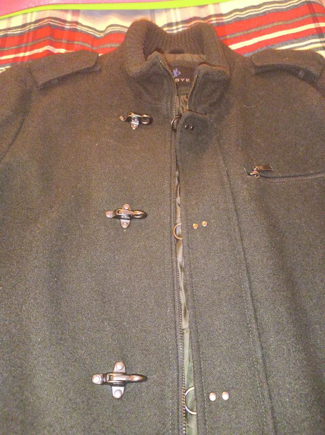 Abrigo verde el corte ingles - TALLA 56 