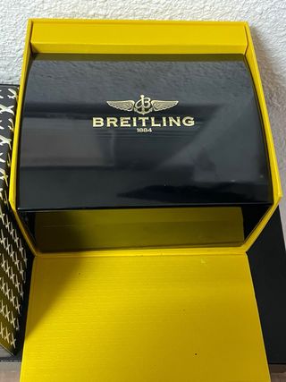 Reloj breitling acero y nacar