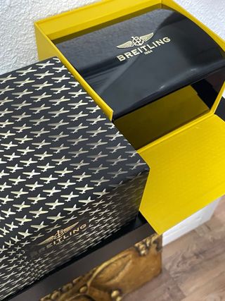 Reloj breitling acero y nacar