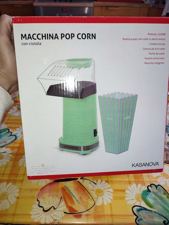 Macchina Popcorn Kasanova - NUOVA