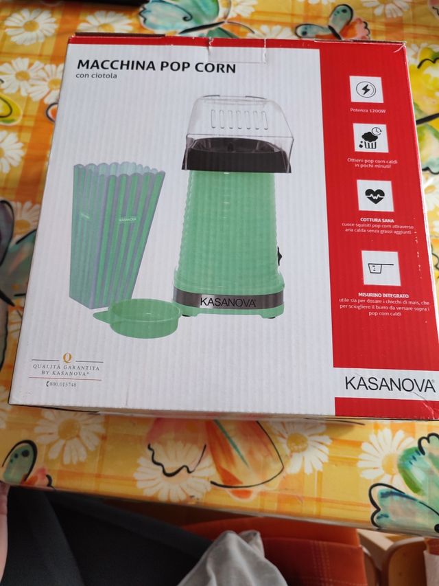 Macchina Popcorn Kasanova - NUOVA