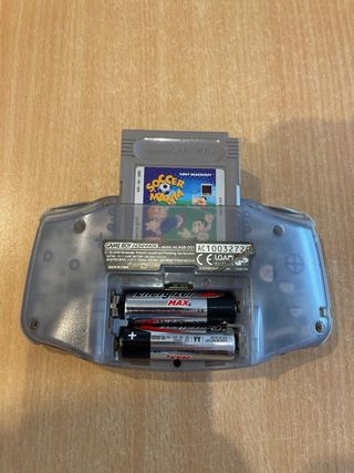 Game Boy Advance con juegos y caja