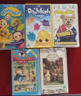 VHS dei Grandi Classici Disney e BBC