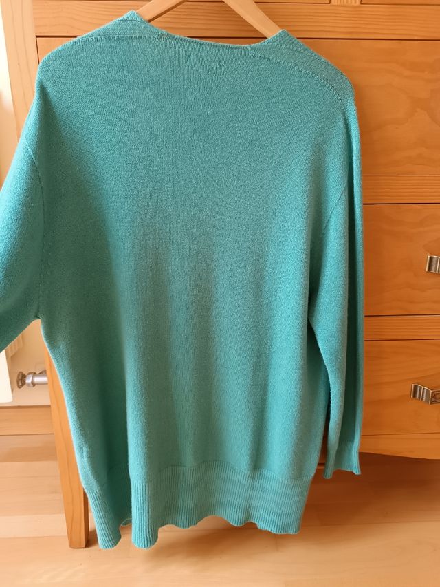 Chaqueta larga punto