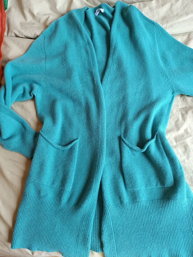 Chaqueta larga punto