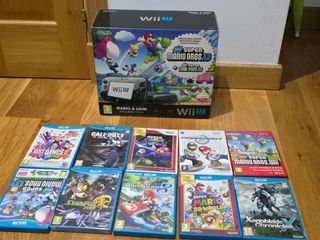 Pack Nintendo Wii U con 10 juegos