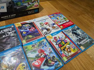 Pack Nintendo Wii U con 10 juegos