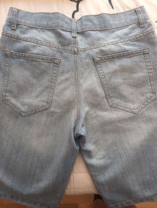 Bermuda vaquera niño talla 38
