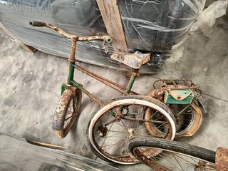 Bicicletas antiguas de varilla