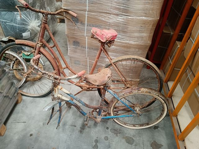 Bicicletas antiguas de varilla