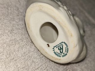 Cisne de Porcelana esmaltada Requena vintage