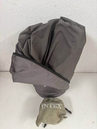 Intex Colchón Hinchable Doble Camping Mattress 137x191 cm