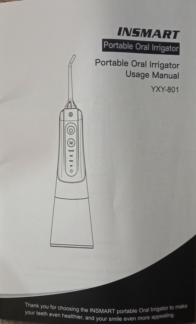 Irrigador Bucal INSMART Portátil..