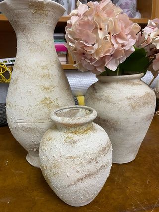 Kit de jarrones restaurados