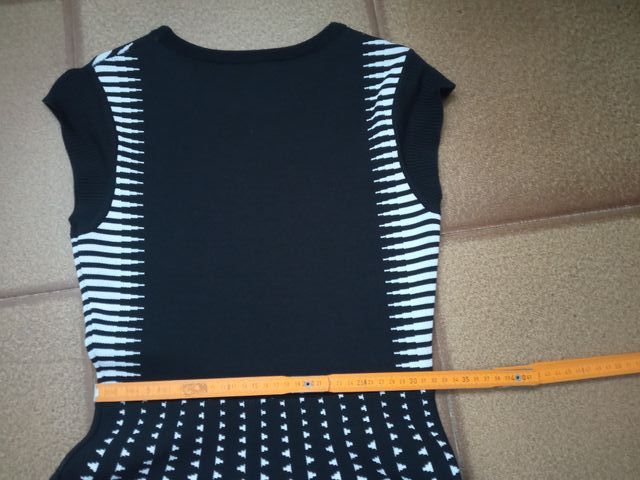 Abito bianco e nero Zara