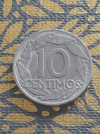 Moneda 10 Céntimos Franco 1959
