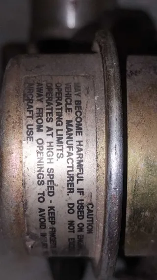 Turbo compresor GARRENT A/R 48 H O REF 89FE6K6R2BB