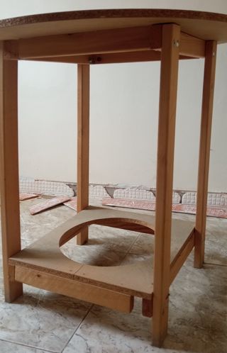 Mesa camilla 70 cm diámetro