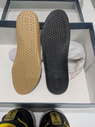 Botines GEOX Modual Negros n 39 (26cm) Nuevos
