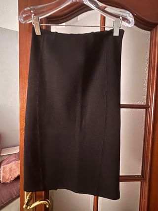 Falda entubada