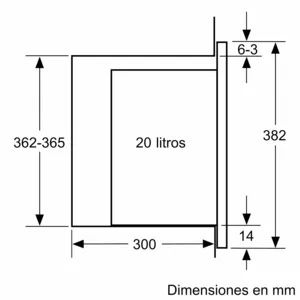 Microondas Bosch Integrable Serie 4